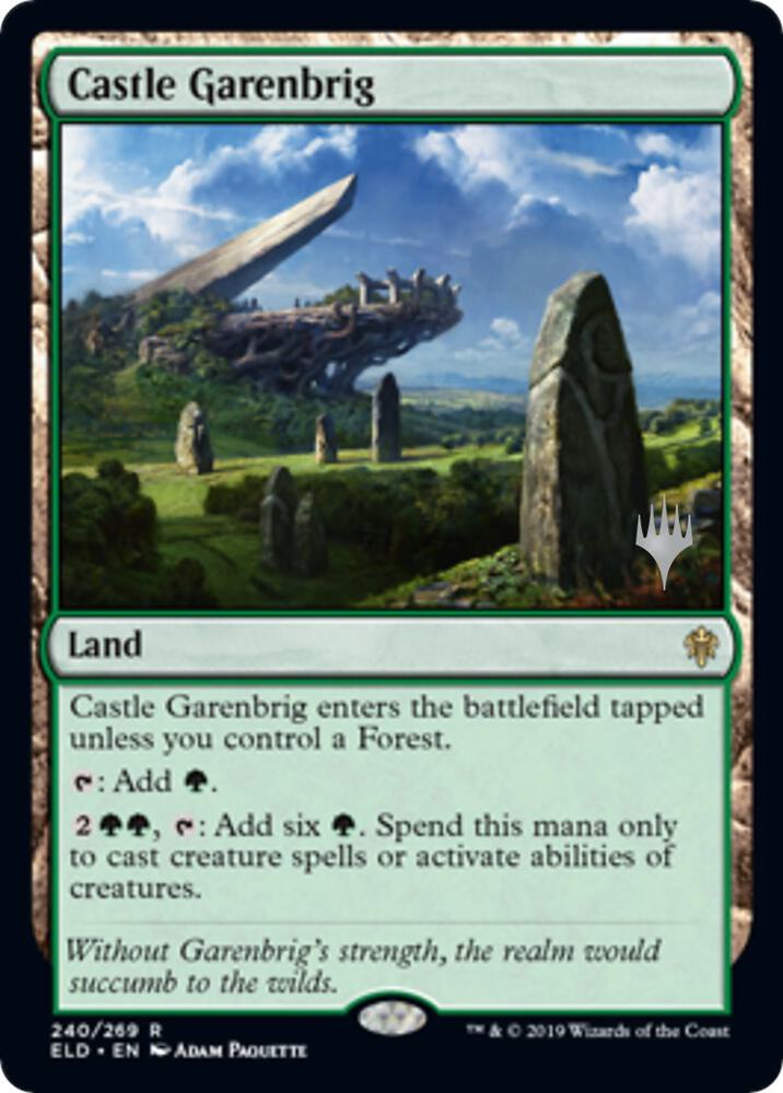 Castle Garenbrig (Promo Pack) [Throne of Eldraine Promos]