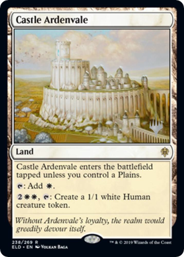 Castle Ardenvale (Promo Pack) [Throne of Eldraine Promos]
