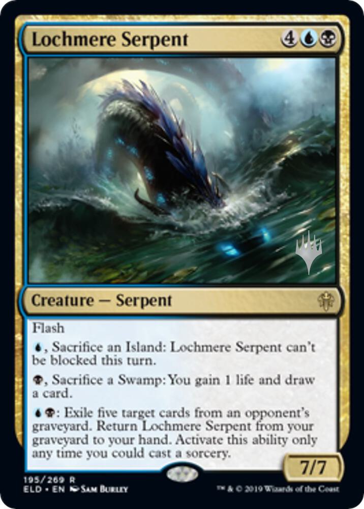 Lochmere Serpent (Promo Pack) [Throne of Eldraine Promos]