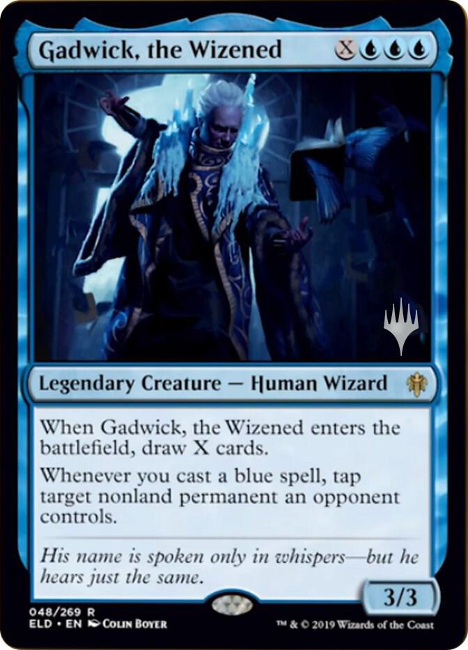Gadwick, the Wizened (Promo Pack) [Throne of Eldraine Promos]