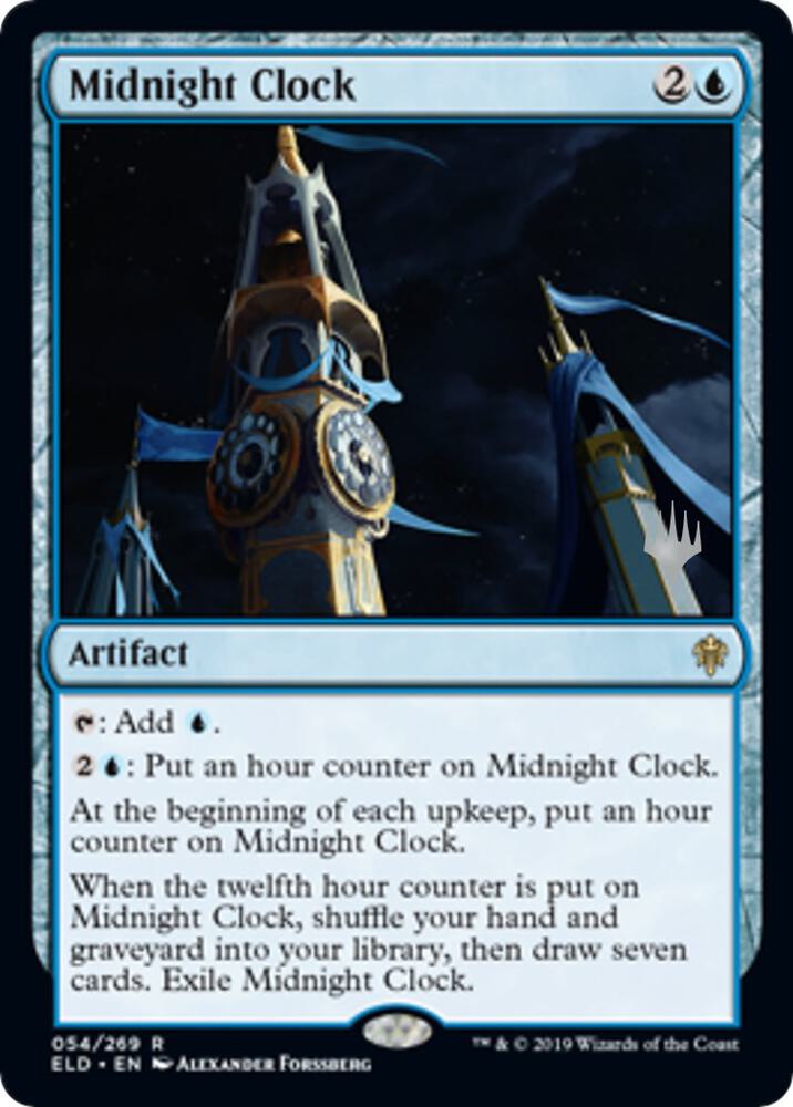 Midnight Clock (Promo Pack) [Throne of Eldraine Promos]