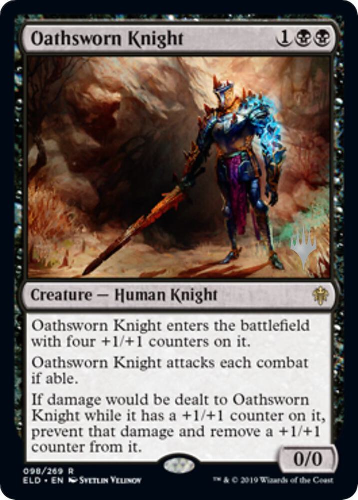 Oathsworn Knight (Promo Pack) [Throne of Eldraine Promos]