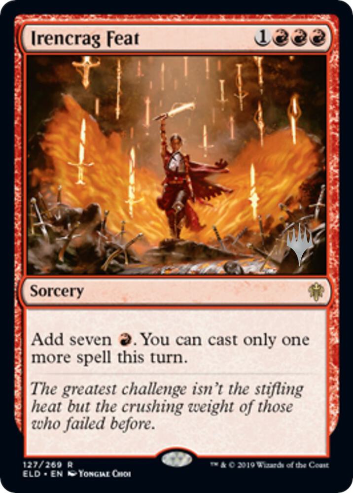 Irencrag Feat (Promo Pack) [Throne of Eldraine Promos]