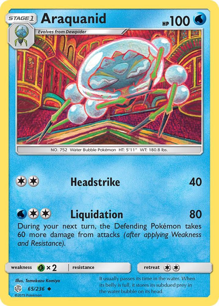 Araquanid (65/236) [Sun & Moon: Cosmic Eclipse]