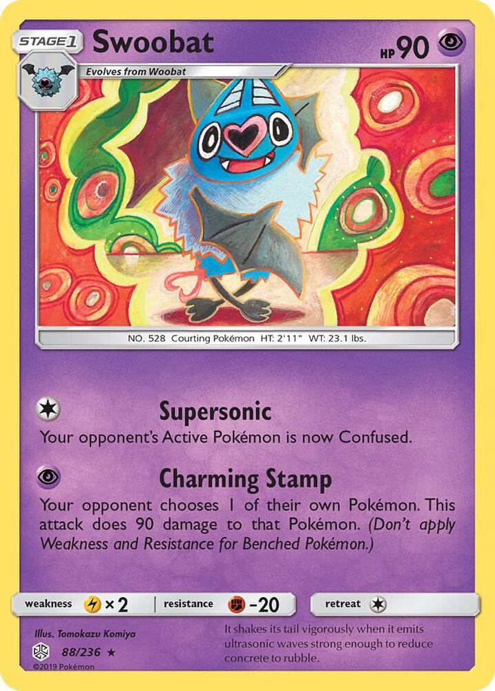 Swoobat (88/236) [Sun & Moon: Cosmic Eclipse]