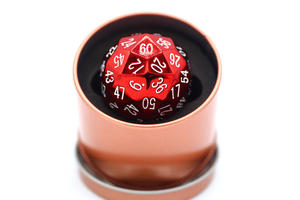 Titan's Fist Metal D60 Dice