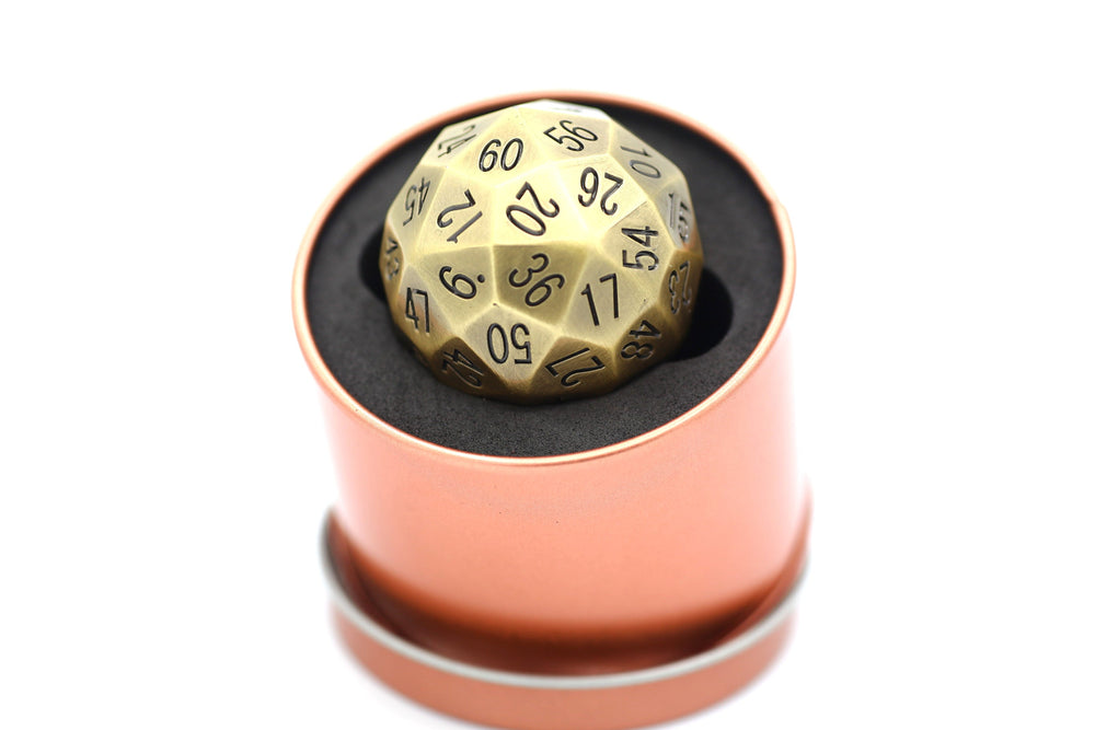 Titan's Fist Metal D60 Dice