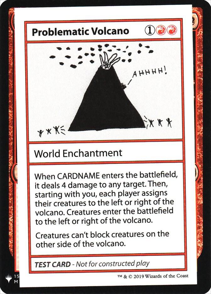 Problematic Volcano [Mystery Booster Playtest Cards]