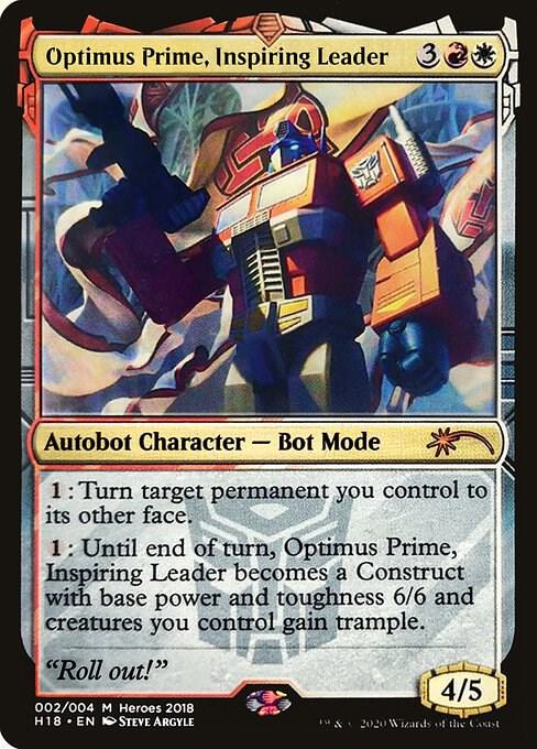 Optimus Prime, Inspiring Leader [Heroes of the Realm 2018]