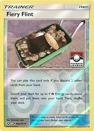 Fiery Flint (60a/70) (League Promo) [Sun & Moon: Dragon Majesty]