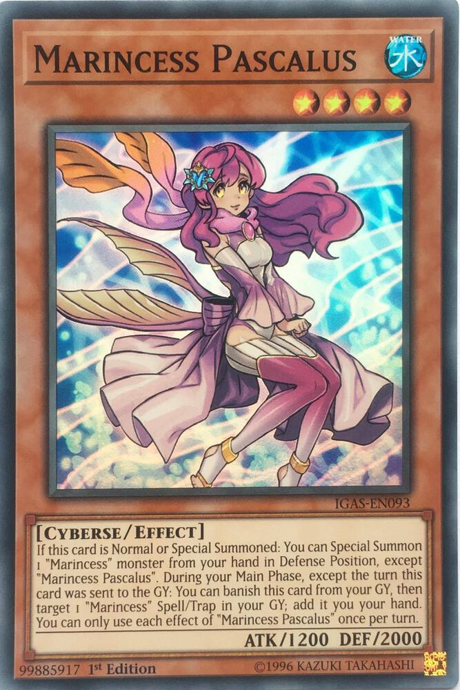 Marincess Pascalus [IGAS-EN093] Super Rare