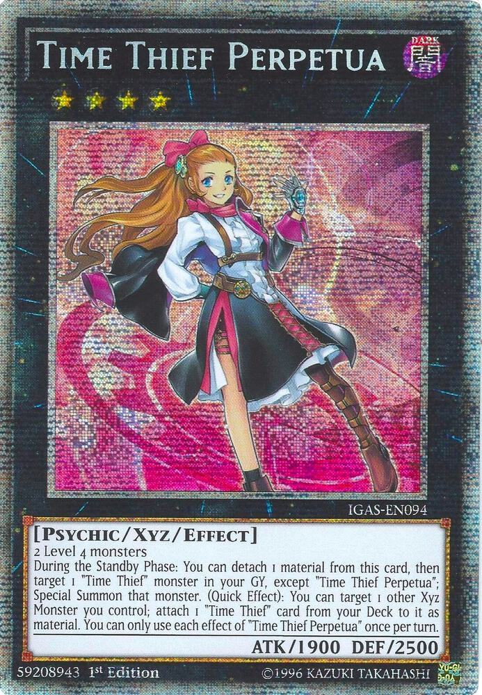 Time Thief Perpetua [IGAS-EN094] Starlight Rare