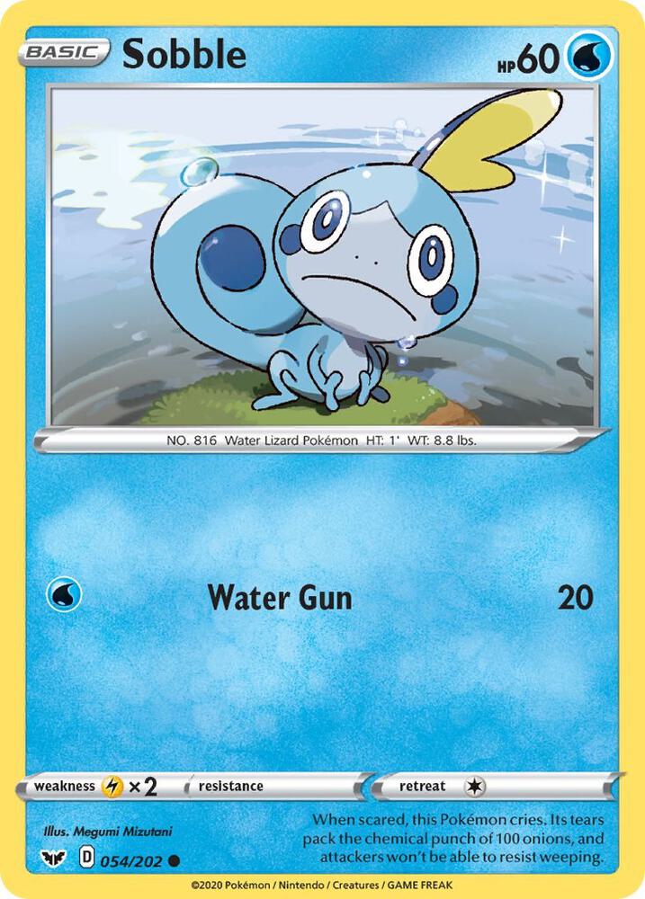 Sobble (054/202) [Sword & Shield: Base Set]