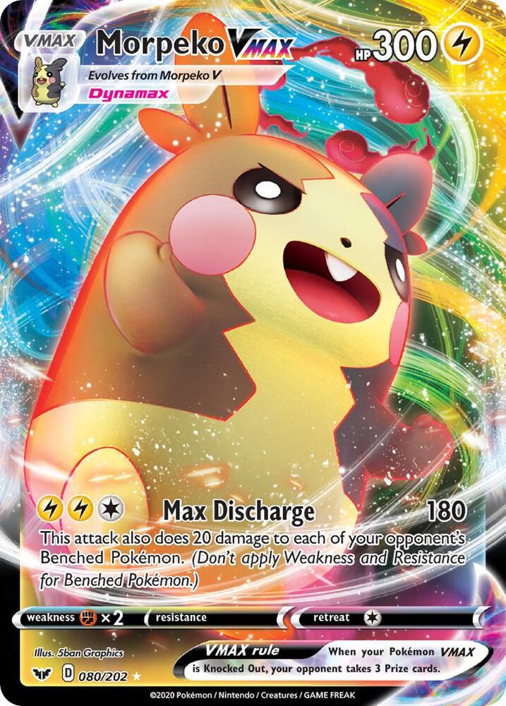 Morpeko VMAX (080/202) [Sword & Shield: Base Set]