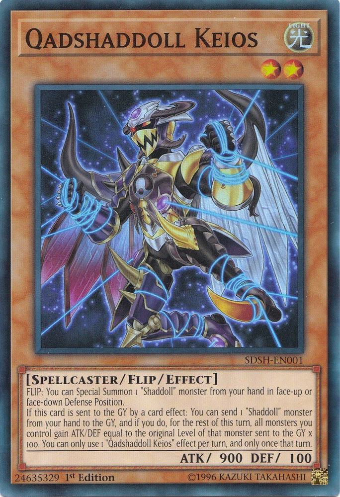 Qadshaddoll Keios [SDSH-EN001] Super Rare
