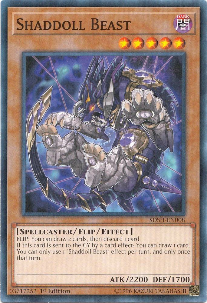 Shaddoll Beast [SDSH-EN008] Common