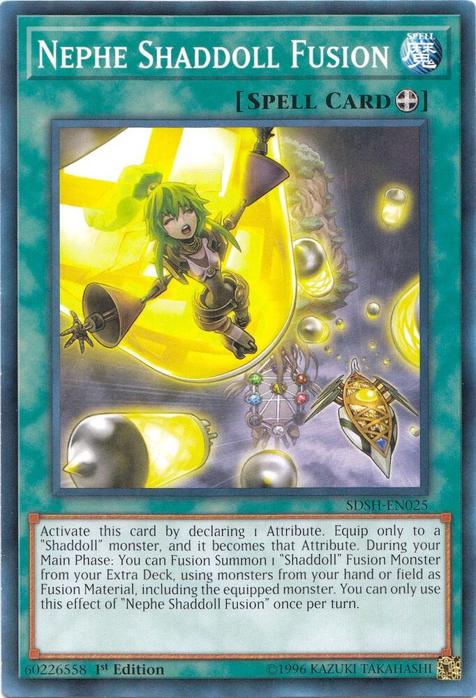 Nephe Shaddoll Fusion [SDSH-EN025] Common