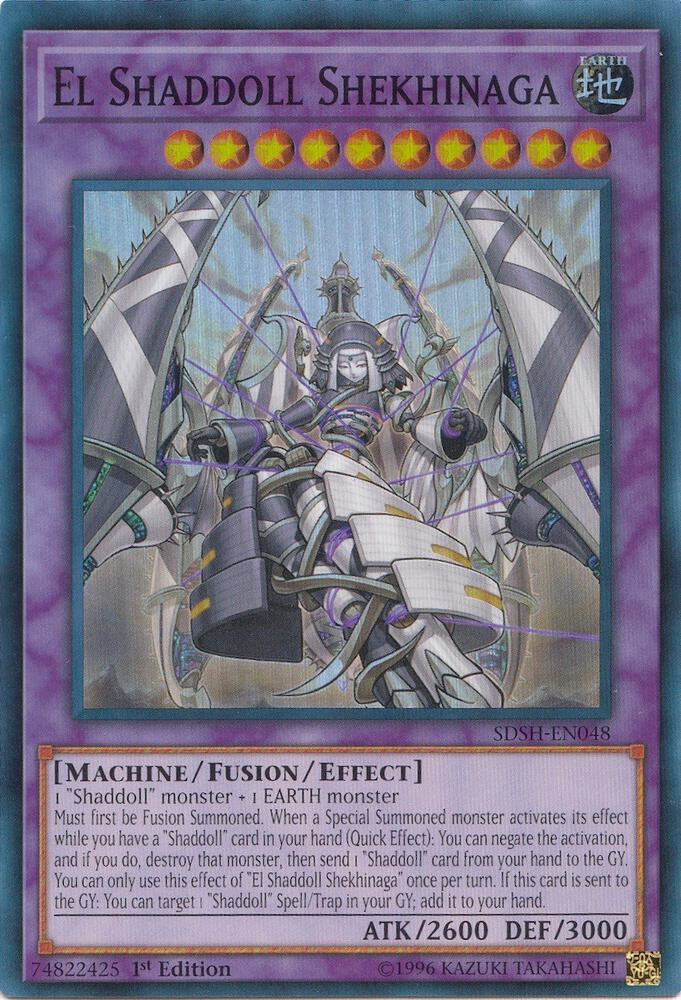 El Shaddoll Shekhinaga [SDSH-EN048] Super Rare