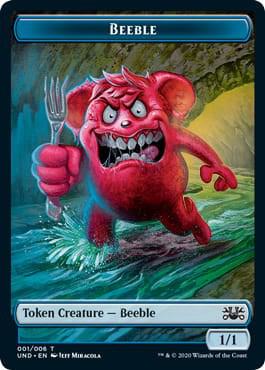 Beeble // Squirrel Double-Sided Token [Unsanctioned Tokens]
