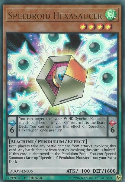 Speedroid Hexasaucer [DUOV-EN035] Ultra Rare