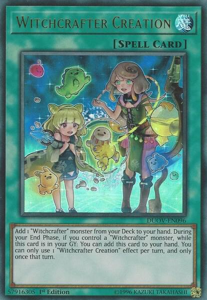 Witchcrafter Creation [DUOV-EN096] Ultra Rare