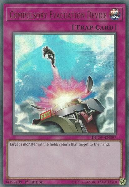 Compulsory Evacuation Device [DUOV-EN097] Ultra Rare