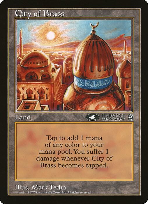 City of Brass (4th Place) (Oversized) [Oversize Cards]