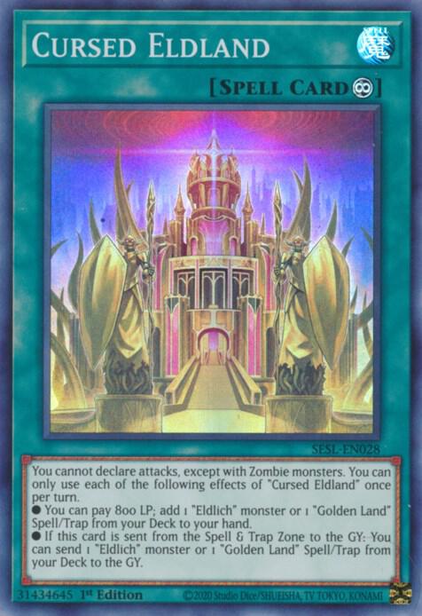 Cursed Eldland [SESL-EN028] Super Rare