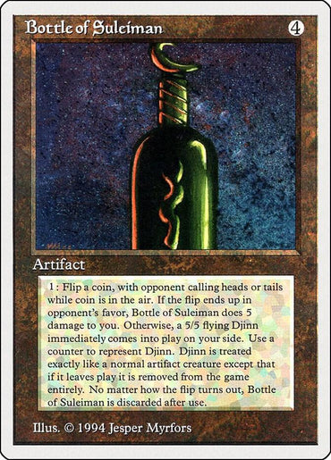 Bottle of Suleiman [Summer Magic / Edgar]