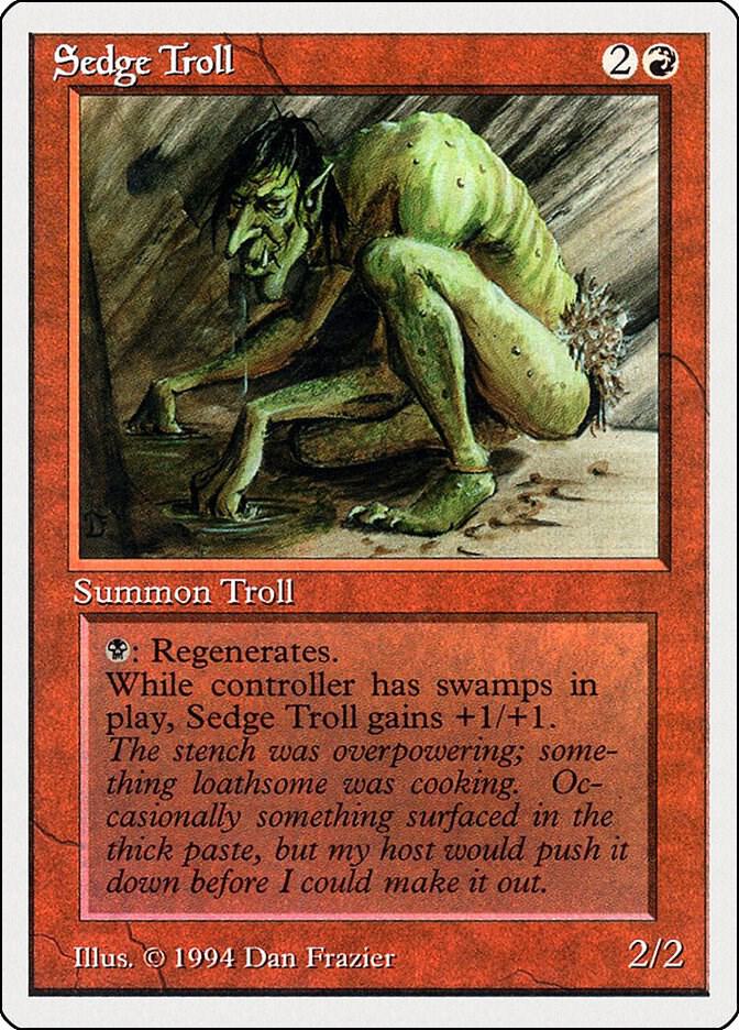 Sedge Troll [Summer Magic / Edgar]