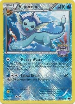 Vaporeon (25/108) (State Province Championship 2013 Promo) [Black & White: Dark Explorers]