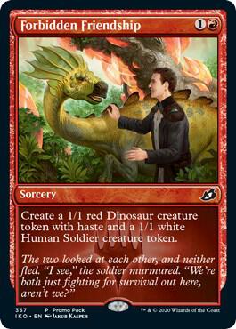 Forbidden Friendship (Promo Pack) [Ikoria: Lair of Behemoths Promos]