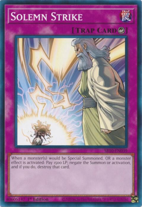 Solemn Strike [SR10-EN039] Common