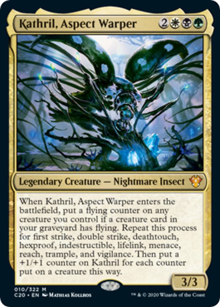 Kathril, Aspect Warper (Oversized) [Commander 2020 Oversized]