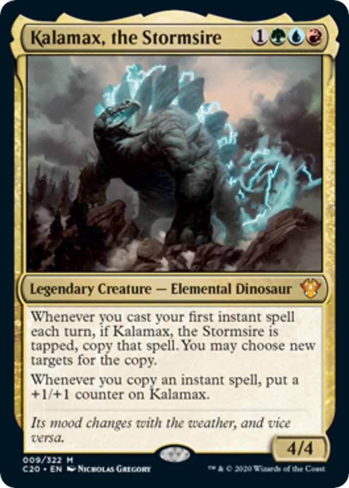 Kalamax, the Stormsire (Oversized) [Commander 2020 Oversized]