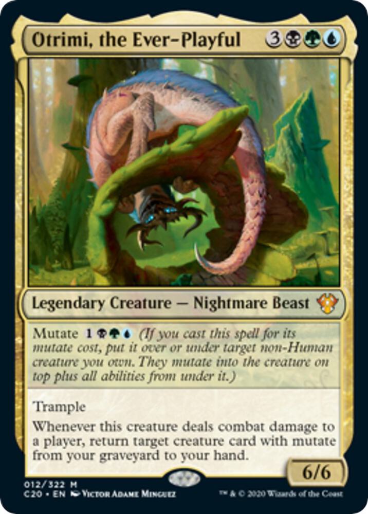 Otrimi, the Ever-Playful (Oversized) [Commander 2020 Oversized]