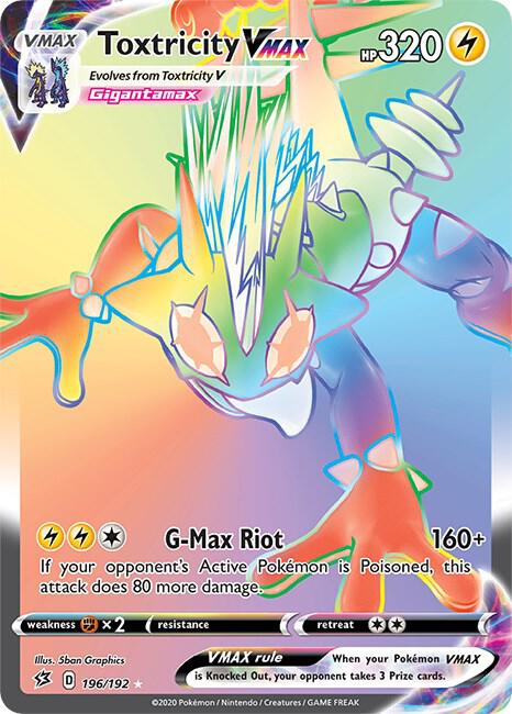 Toxtricity VMAX (196/192) [Sword & Shield: Rebel Clash]