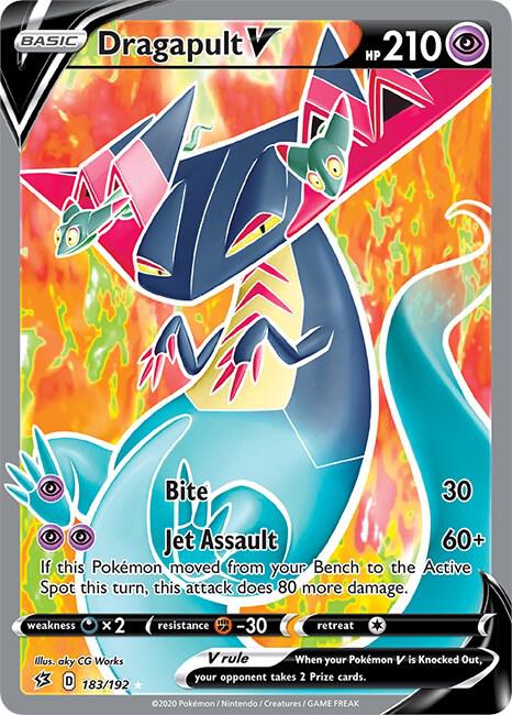 Dragapult V (183/192) [Sword & Shield: Rebel Clash]