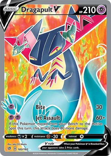 Dragapult V (183/192) [Sword & Shield: Rebel Clash]