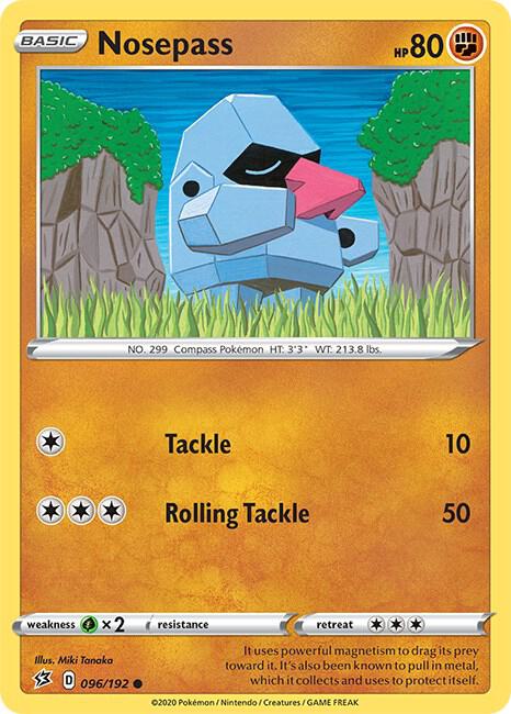 Nosepass (096/192) [Sword & Shield: Rebel Clash]