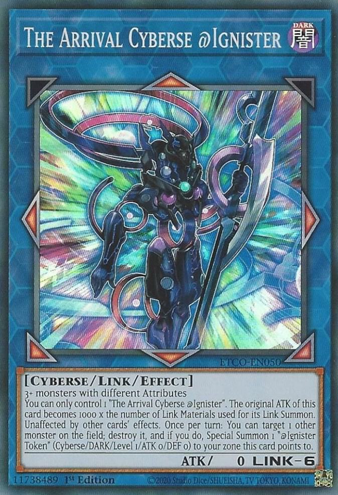 The Arrival Cyberse @Ignister [ETCO-EN050] Super Rare