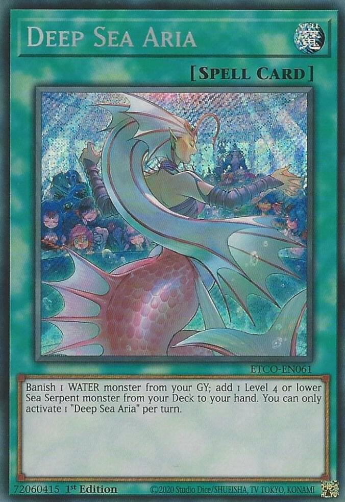 Deep Sea Aria [ETCO-EN061] Secret Rare