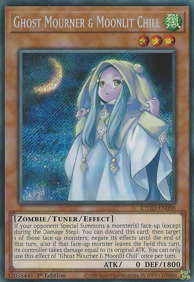 Ghost Mourner & Moonlit Chill [ETCO-EN036] Secret Rare