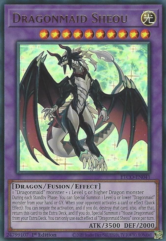 Dragonmaid Sheou [ETCO-EN041] Ultra Rare
