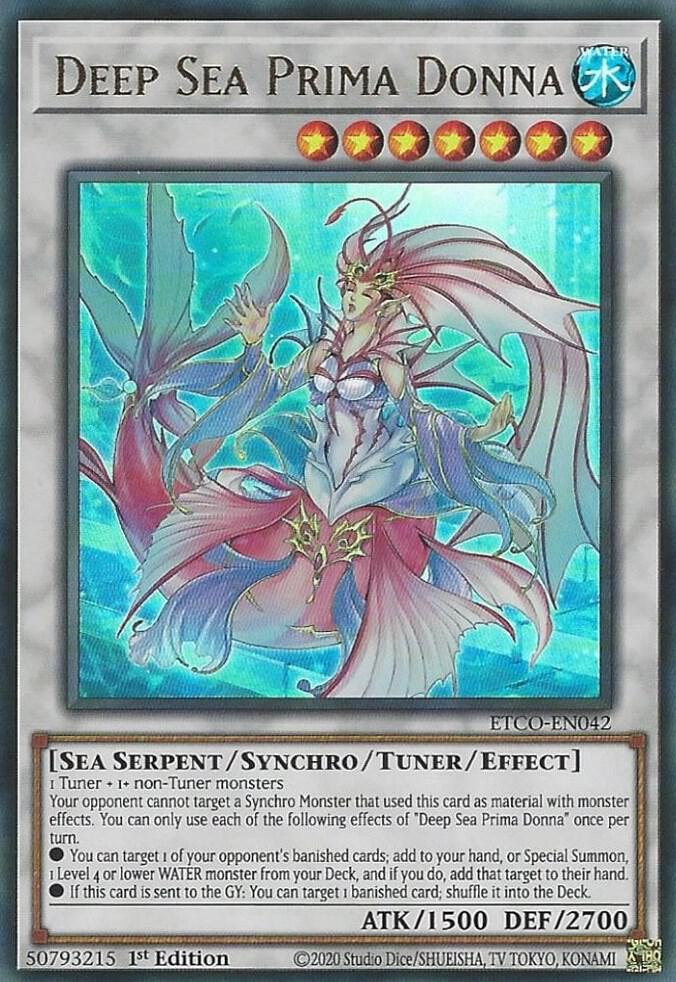 Deep Sea Prima Donna [ETCO-EN042] Ultra Rare