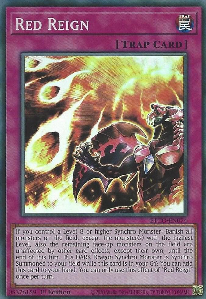 Red Reign [ETCO-EN074] Super Rare