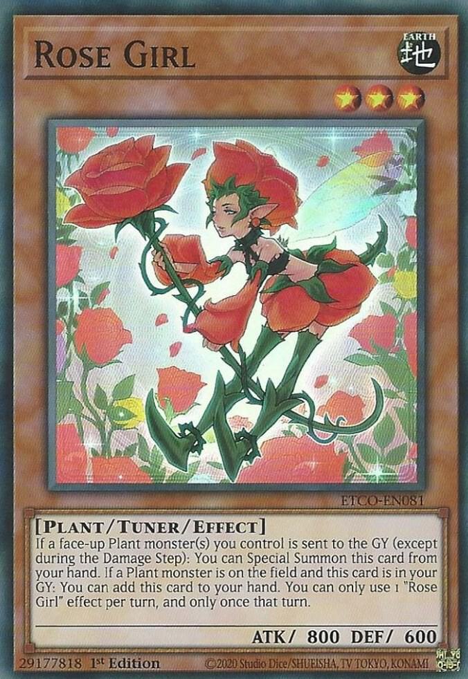 Rose Girl [ETCO-EN081] Super Rare