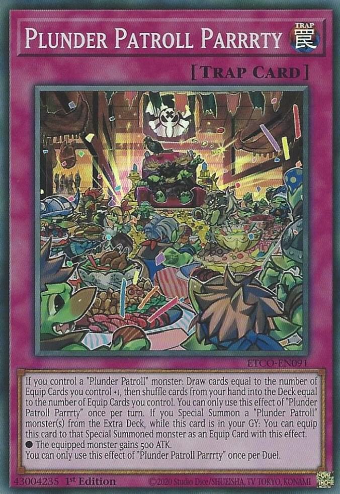 Plunder Patroll Parrrty [ETCO-EN091] Super Rare