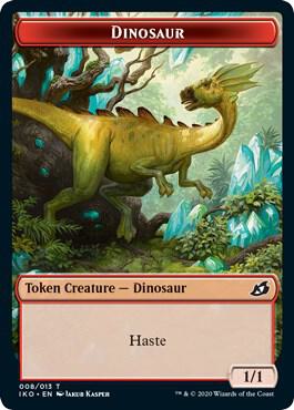 Dinosaur Token [Ikoria: Lair of Behemoths Tokens]