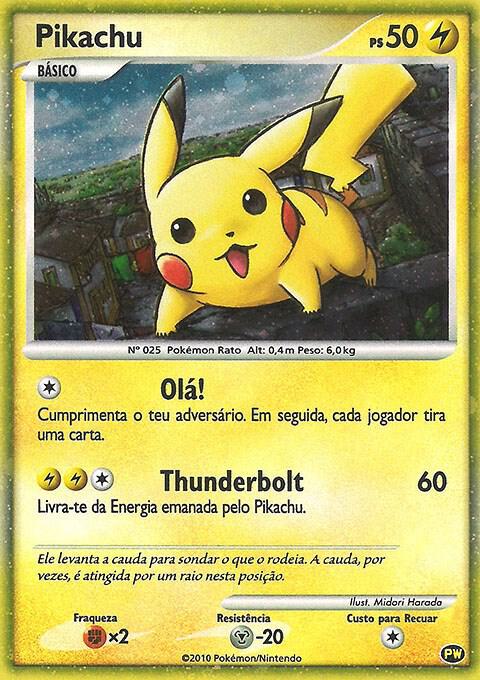 Pikachu (PW9) (Portuguese) [Pikachu World Collection Promos]